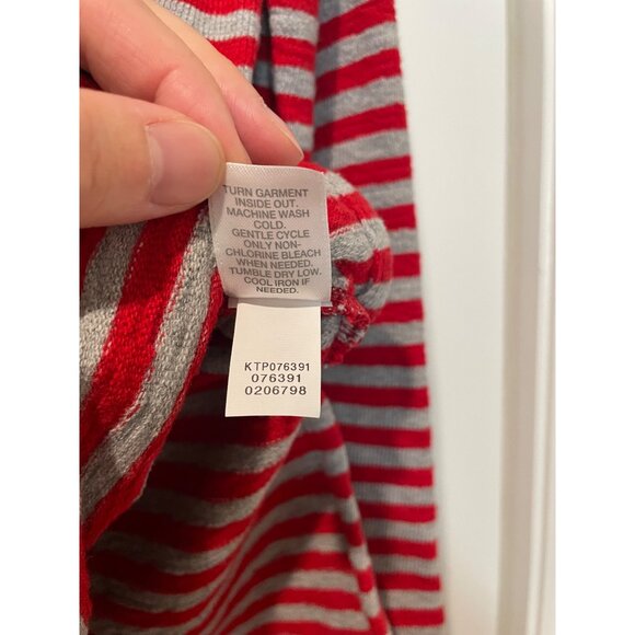 J Jill Womens Oversized Striped Tunic Top Size L Casual Mature Lagenlook Staple - Picture 10 of 10